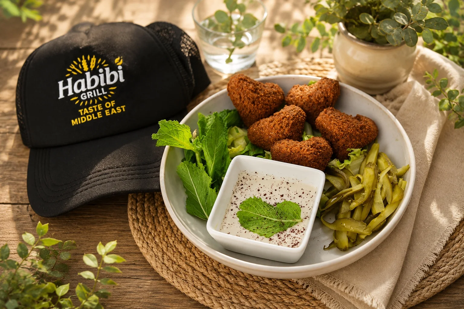 Falafel plate